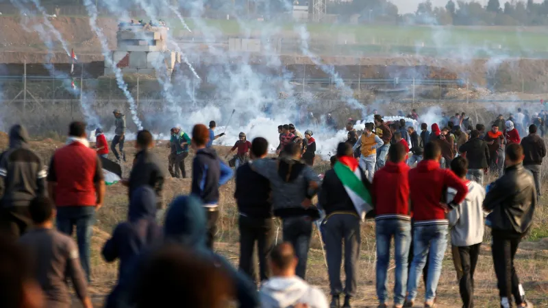 Střety mezi Palestinci a izraelskými jednotkami