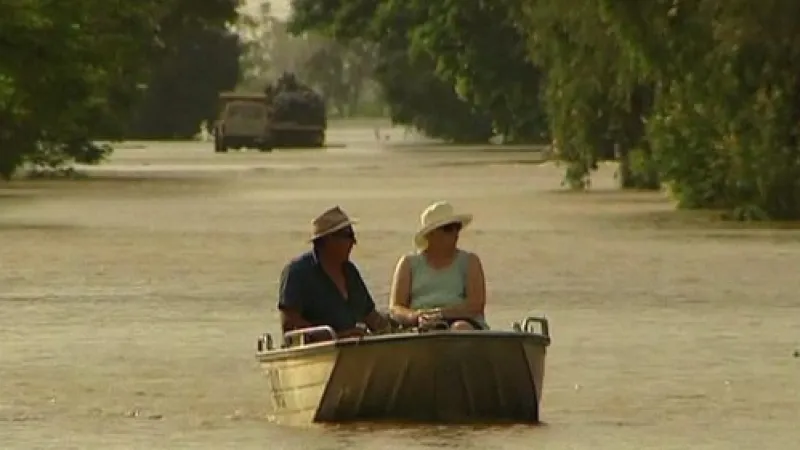 Záplavy v Austrálii