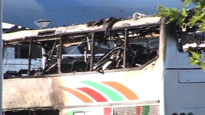 V Burgasu vybuchl autobus