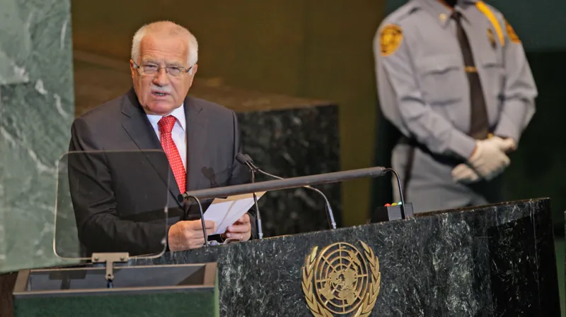 Projev Václava Klause v OSN