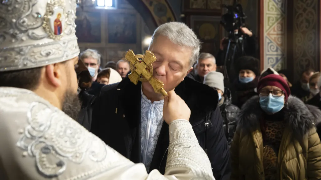 Bývalý ukrajinský prezident Petr Porošenko