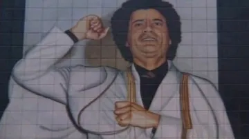 Obraz Muammara Kaddáfího
