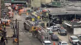 Náraz vlaku do nádraží v Hobokenu