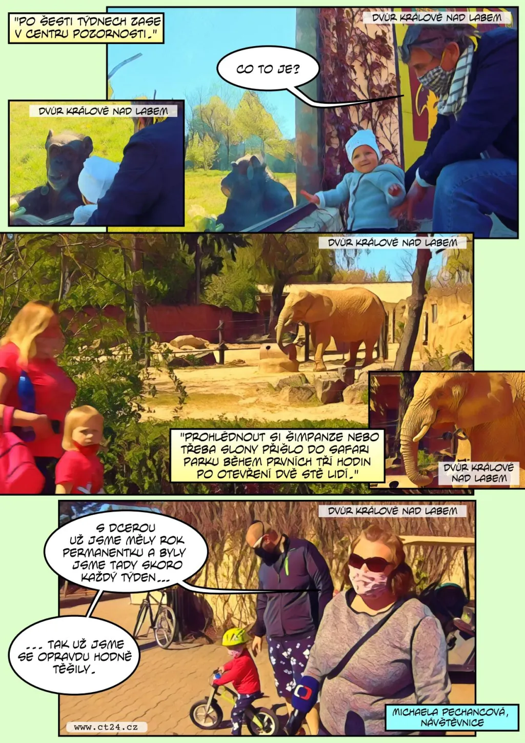Lidé konečně mohou za zvířaty do zoo