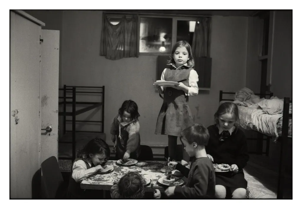 Nominace v kategorii Dokument: Craig Easton se sérií snímků nazvanou Děti Thatcherové