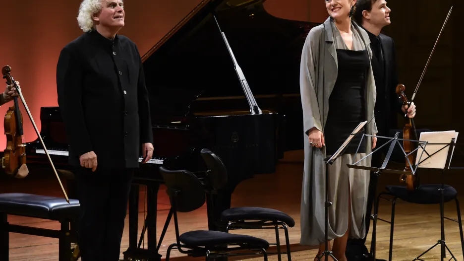 Magdalena Kožená a Simon Rattle