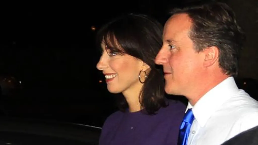 David Cameron s manželkou Samanthou