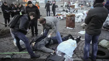 Nová erupce násilí v Kyjevě