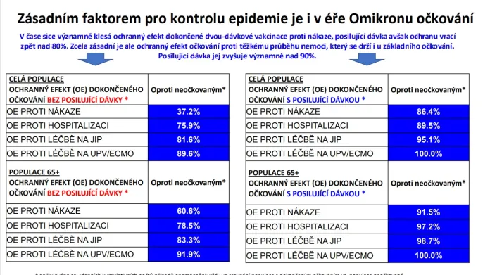 Efekt očkování v Česku