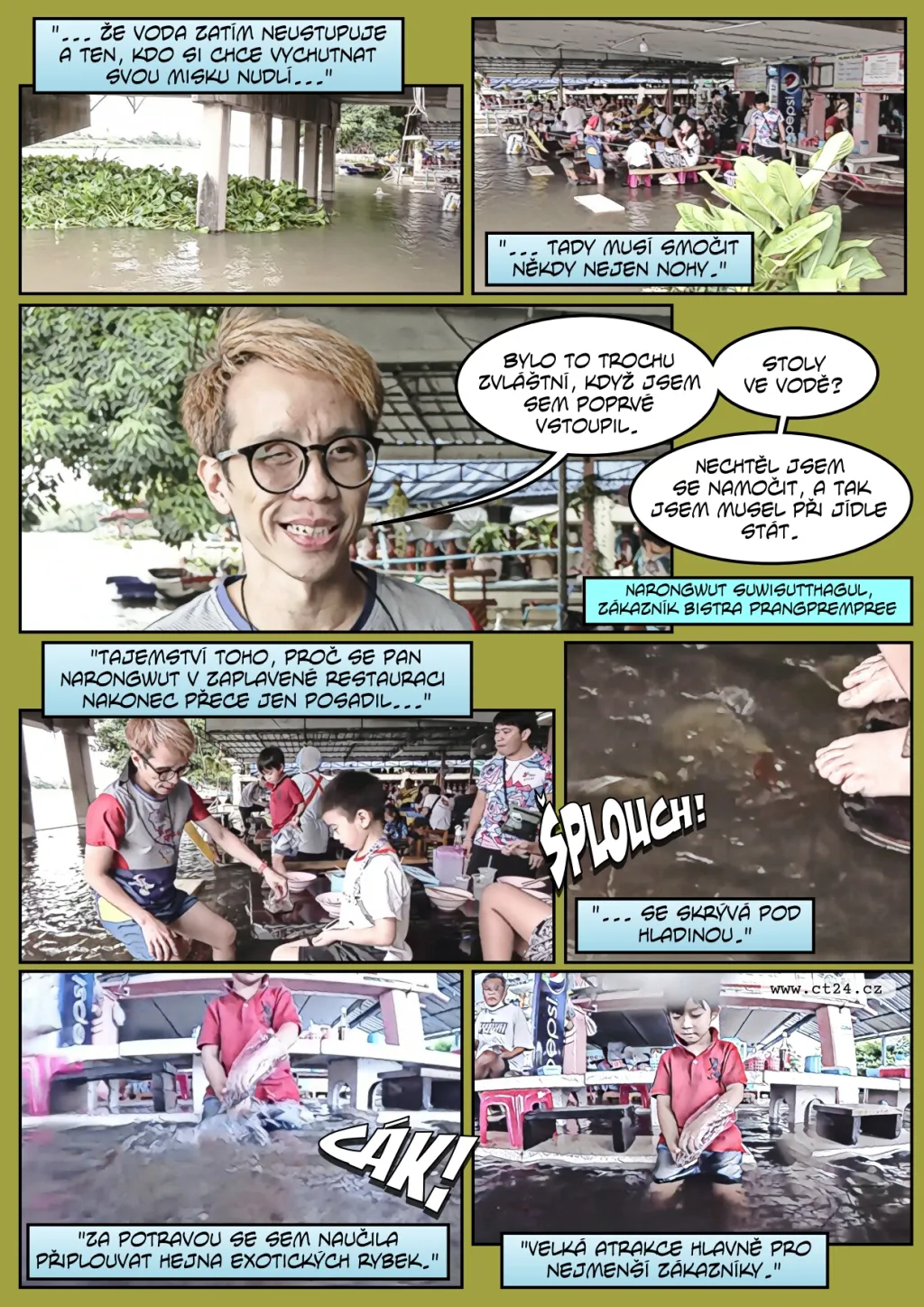 Rybí restaurace jinak