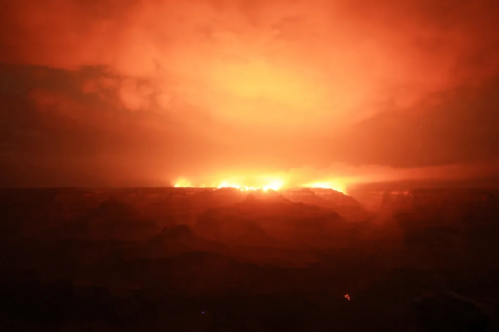 Grand Canyon v Arizoně zasáhl požár