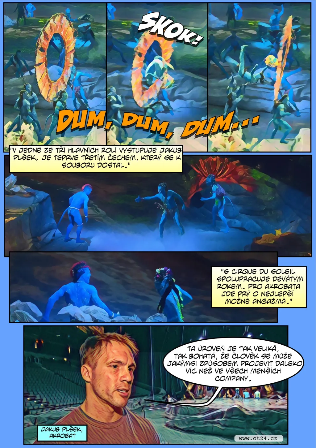 Komiks: Cirque du Soleil