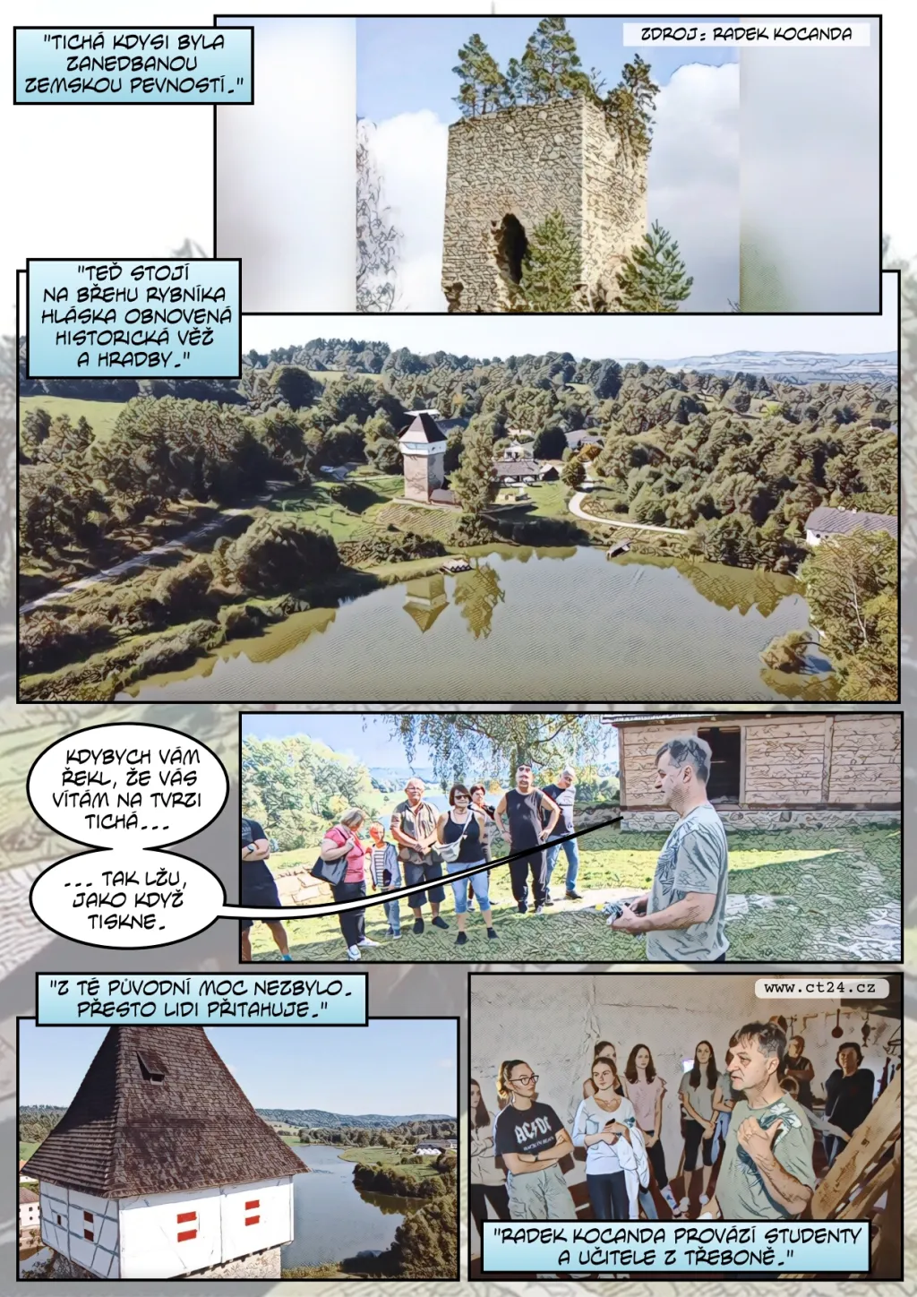 Nadšenci obnovili středověkou tvrz