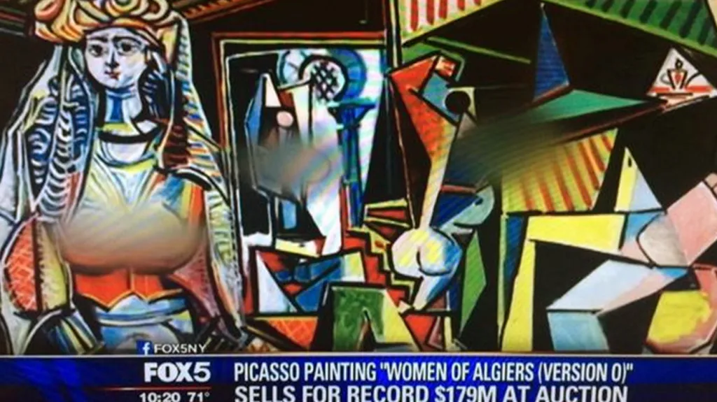 Fox News cenzurovala Alžírské ženy Pabla Picassa