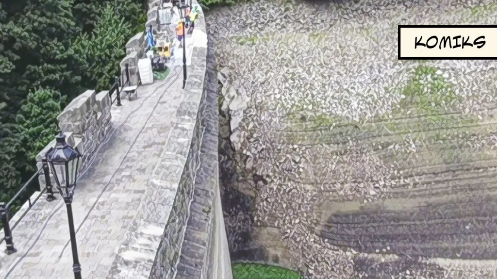 Těžké stroje vrtají do hráze staré přes sto let. Kameničku na Chomutovsku čekají opravy