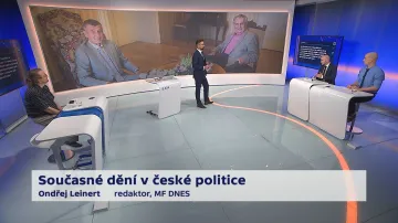 Devadesátka ČT24 o současném dění v české politice