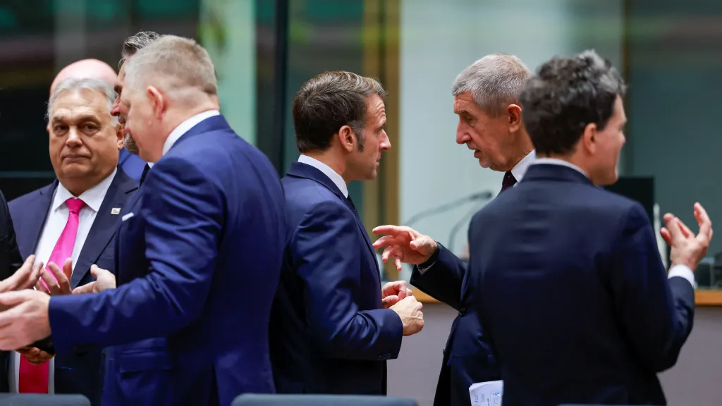 Jednání lídrů na summitu EU v Bruselu