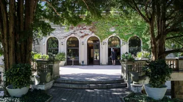 Terasa vily Engelsmann v Brně