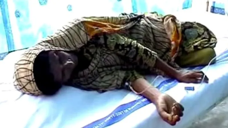 Oběť záplav v Pákistánu