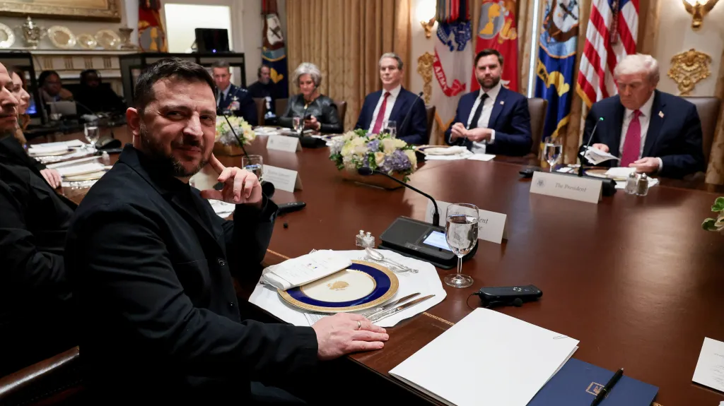 Prezident Ukrajiny Volodymyr Zelenskyj navštívil Washington, D.C.