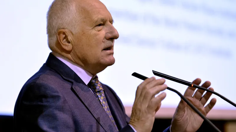 Exprezident Václav Klaus