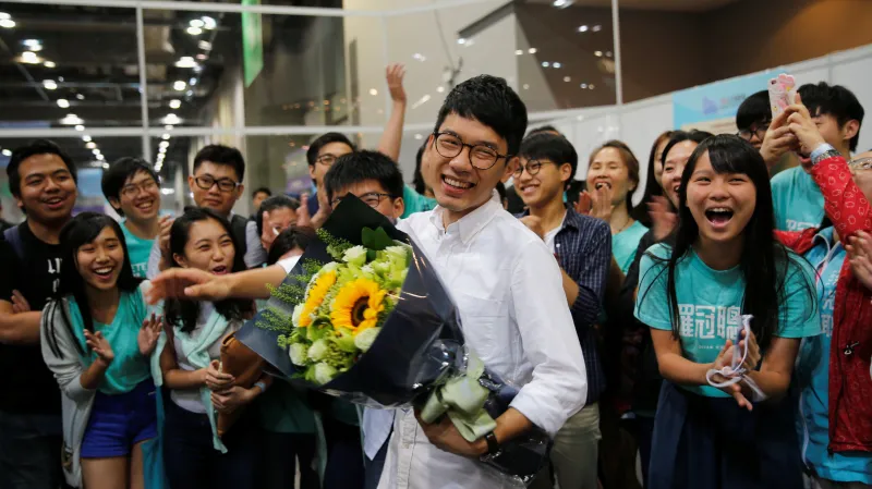Lídr aktivistů Nathan Law