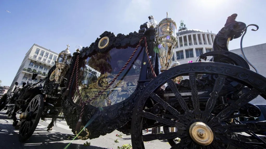 Pohřeb ve stylu Kmotra