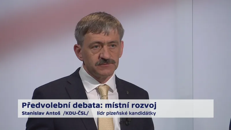 Antoš o prioritách ministerstva pro místní rozvoj
