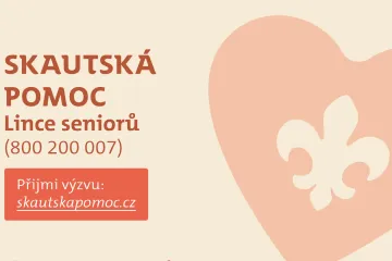 Skauti a sousedé nosí seniorům nákupy, studenti míchají dezinfekci