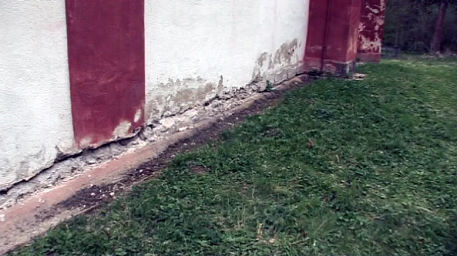 Kostel sv. Víta je poslední dochovaná památka na Zahrádku