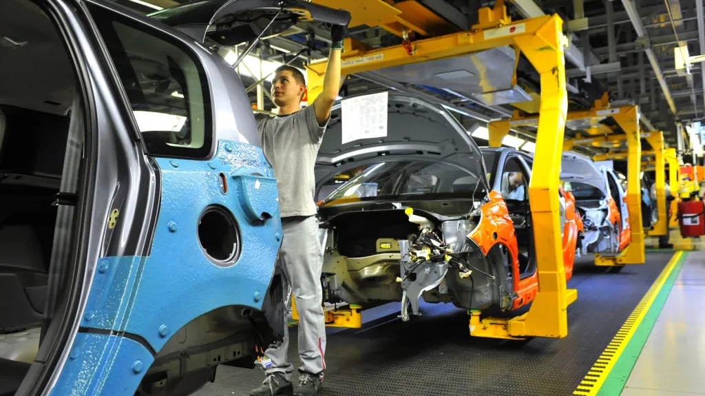 Výrobní linka PSA Peugeot Citroën