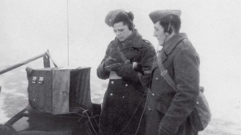 Parašutisté se cvičili i v radiotelegrafii