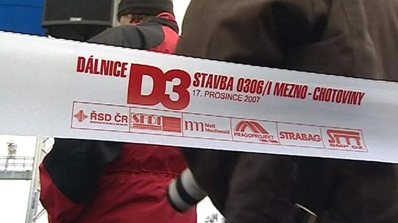 Slavnostní otevření úseku dálnice D3