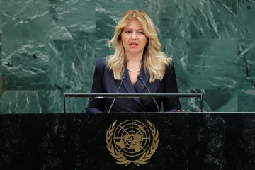 Čaputová se v OSN zastala Thunbergové. Lidé musí změnit způsob uvažování, uvedla