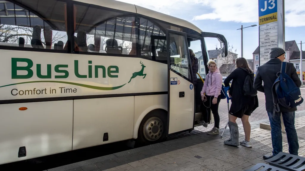 Autobus společnosti BusLine