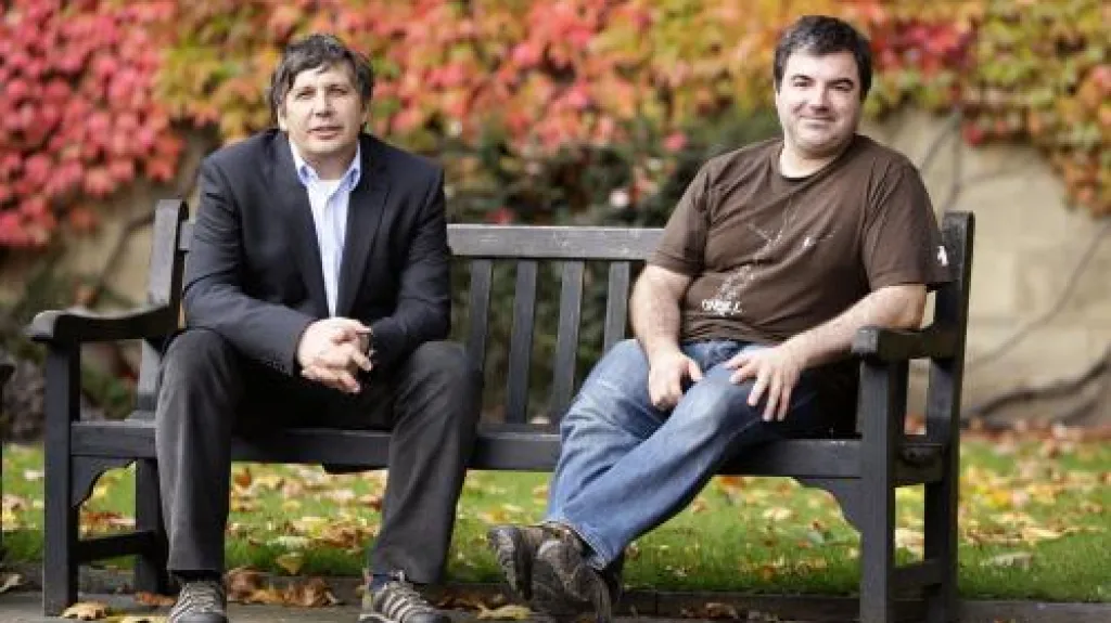 Andre Geim a Konstantin Novoselov