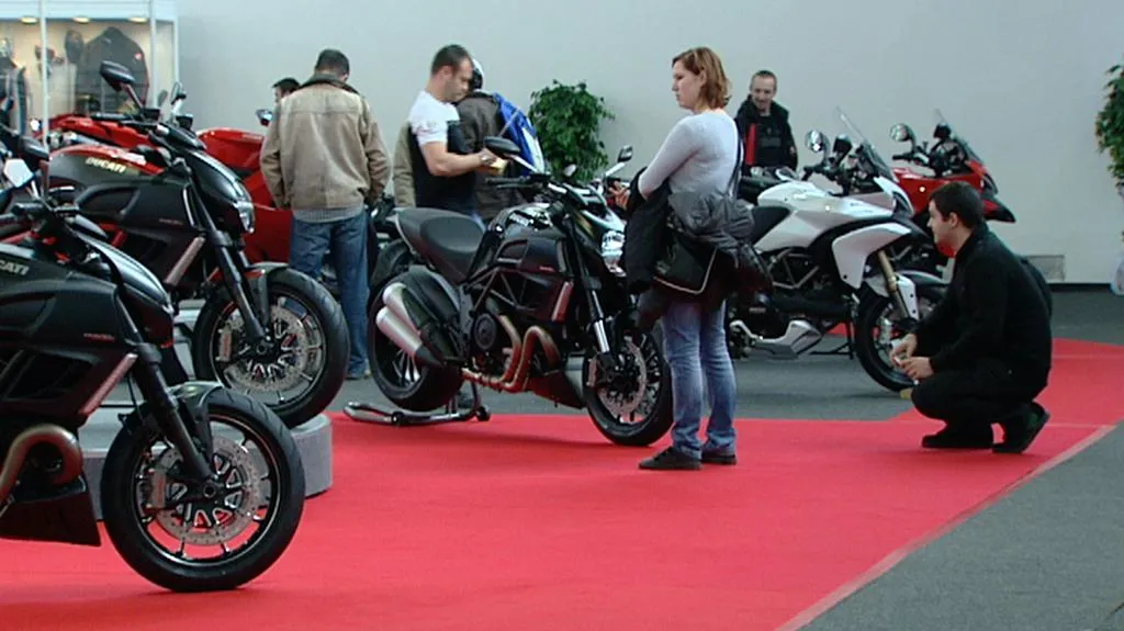 Výstava motocyklů