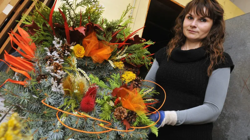 Dušičková výzdoba