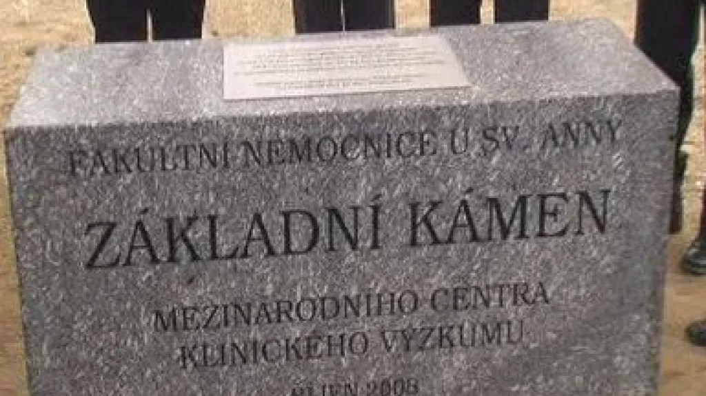 Základní kámen výzkumného centra v Brně