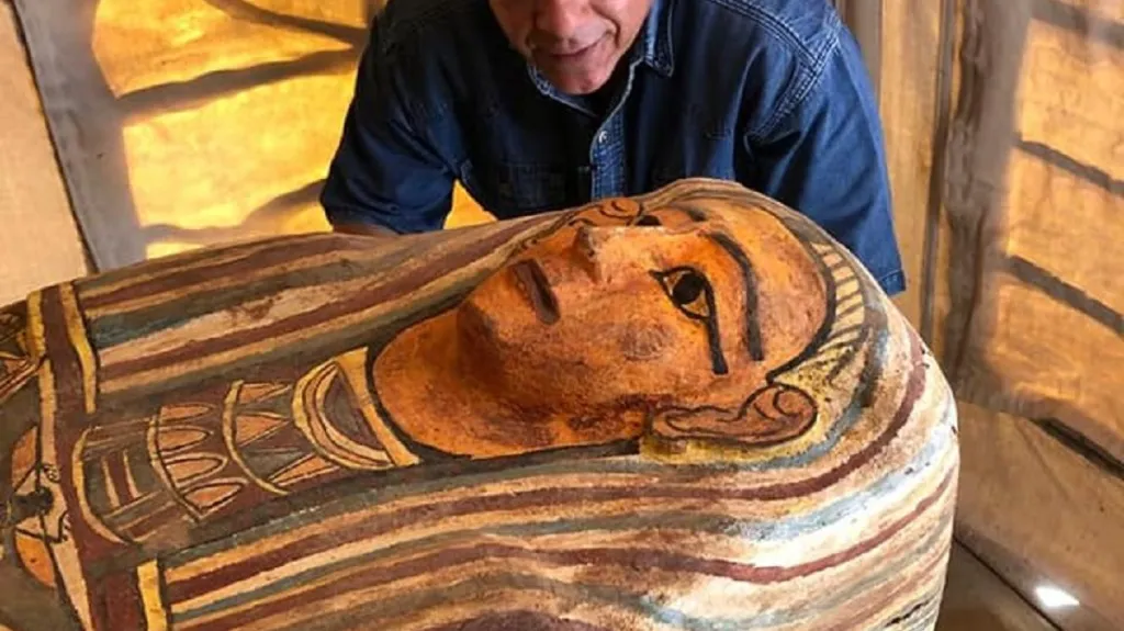 Nově objevené mumie ze Sakkáry