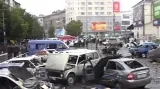 Výbuch na tržišti v ruském Vladikavkazu