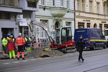 Únik plynu v pražských Nuslích zastavil krátce dopravu