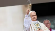 Inaugurační mše papeže Lva XIV.
