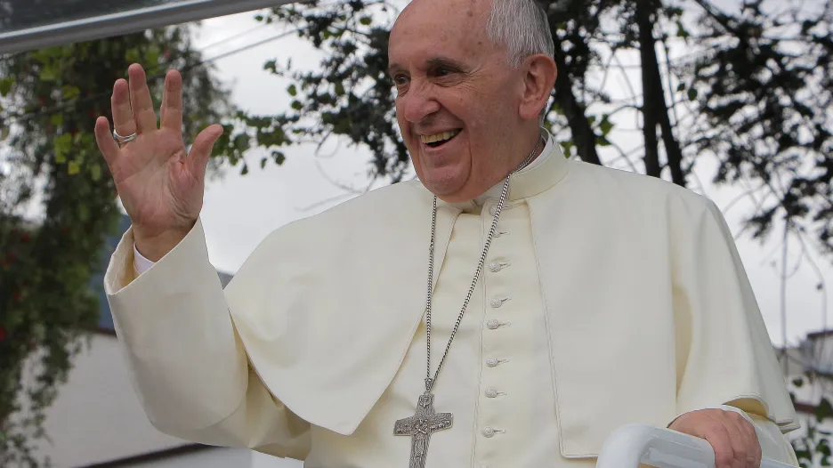 Papež František zdraví věřící v Ekvádoru