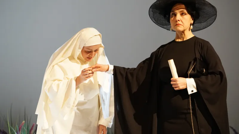 Mária Porubčinová (vlevo) a Jitka Sapara-Fischerová