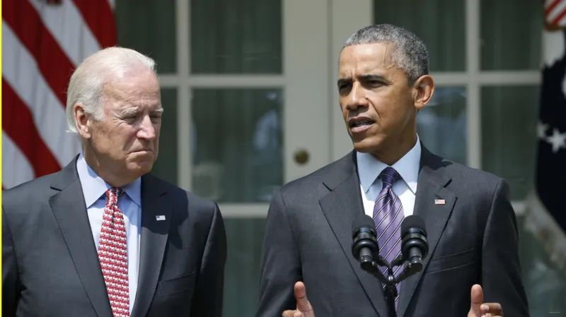 Joe Biden a Barack Obama