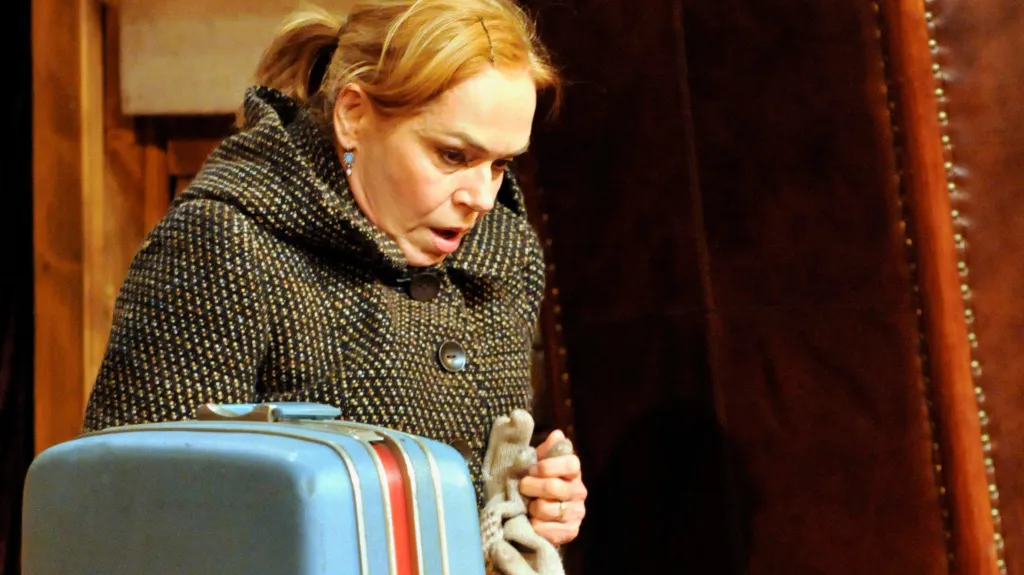 Dagmar Havlová při návratu do Divadla na Vinohradech (2006)