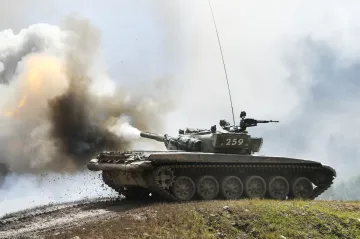 Den pozemního vojska Bahna se letos konal bez diváků. Připomněl poslední dny bojů druhé světové války