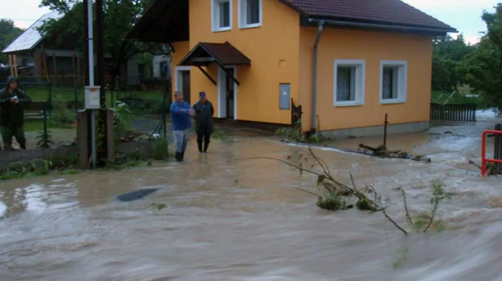 Zatopená vesnice