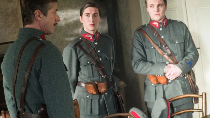 Natáčení seriálu Četníci z Luhačovic